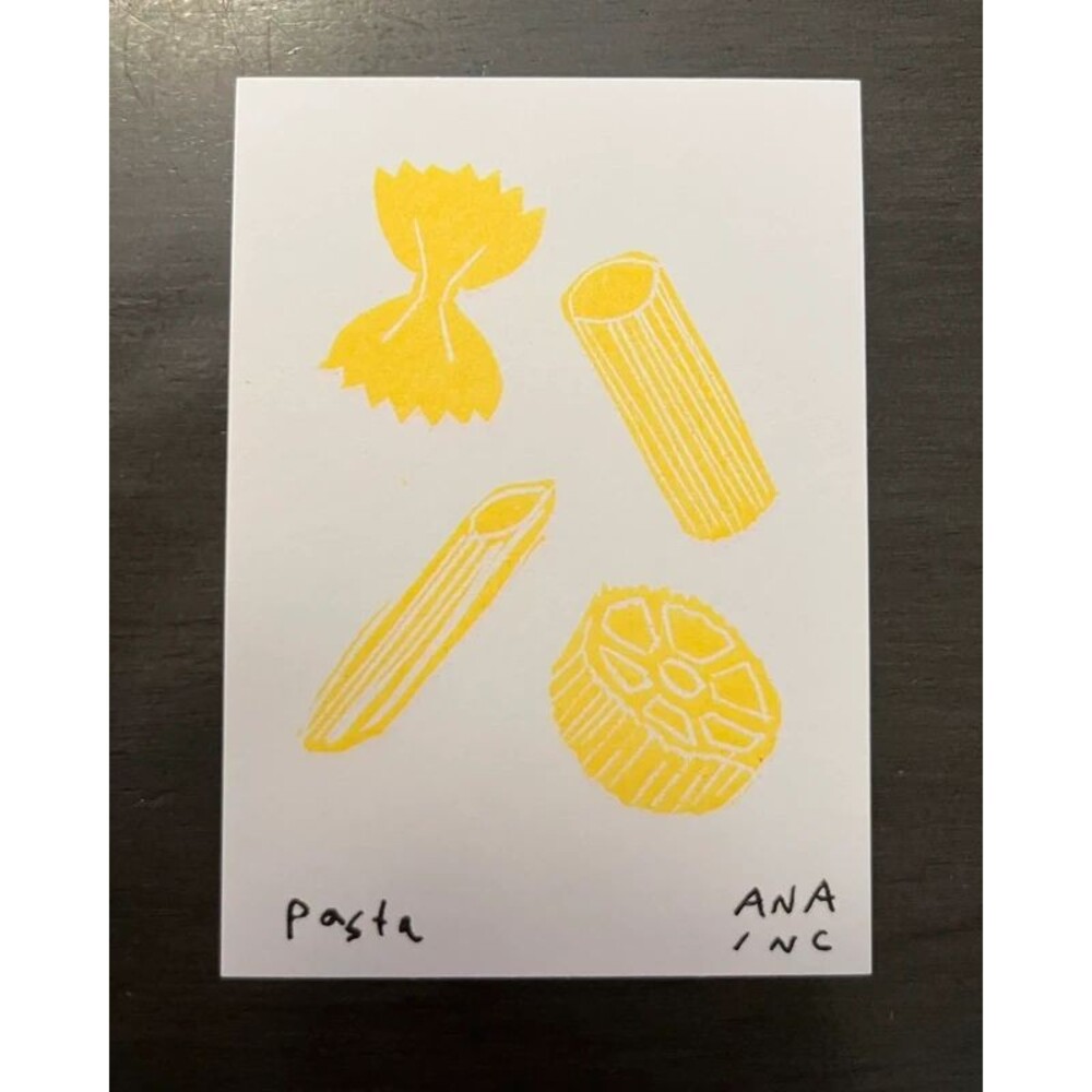Ana Inciardi Mini Print - Pasta